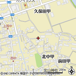 宮崎県宮崎市吉村町北中甲1245-2周辺の地図