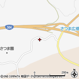 鹿児島県薩摩郡さつま町求名13322周辺の地図