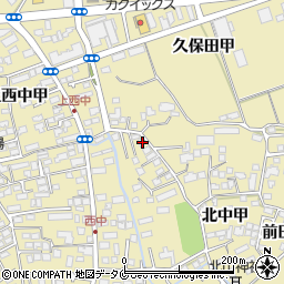 宮崎県宮崎市吉村町西中甲1290-23周辺の地図