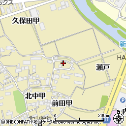 宮崎県宮崎市吉村町北中甲1232周辺の地図