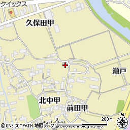 宮崎県宮崎市吉村町北中甲1240周辺の地図