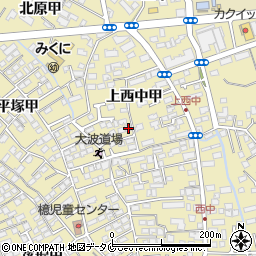 宮崎県宮崎市吉村町上西中甲1398-2周辺の地図