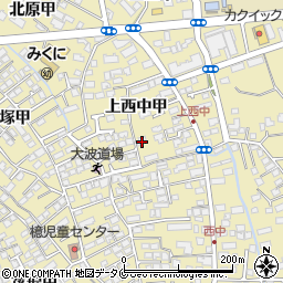 宮崎県宮崎市吉村町上西中甲1374周辺の地図