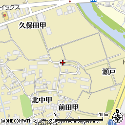 宮崎県宮崎市吉村町北中甲1232-2周辺の地図