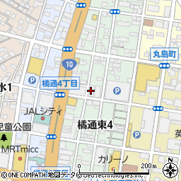 宮崎銀行　本部・マネーコンサルティング部周辺の地図