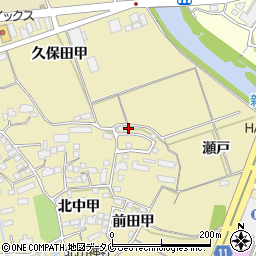 宮崎県宮崎市吉村町北中甲1232-3周辺の地図