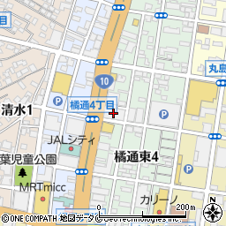 宮崎銀行　本部営業統括部周辺の地図