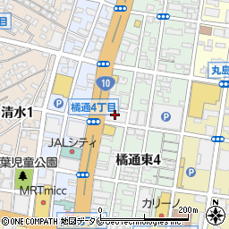 日本銀行宮崎事務所周辺の地図