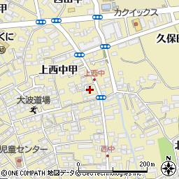 宮崎県宮崎市吉村町上西中甲1368周辺の地図