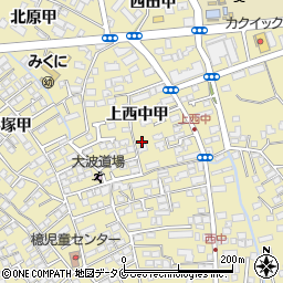 宮崎県宮崎市吉村町上西中甲1375-2周辺の地図