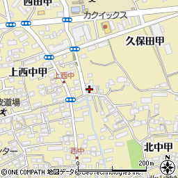 宮崎県宮崎市吉村町西中甲1306-4周辺の地図