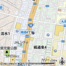 宮崎銀行本店営業部周辺の地図