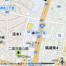セコム宮崎株式会社　本社周辺の地図