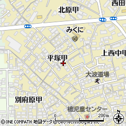 宮崎県宮崎市吉村町平塚甲1856-4周辺の地図