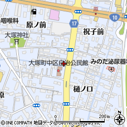 まいどおおきに食堂宮崎大塚食堂周辺の地図