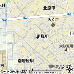 宮崎県宮崎市吉村町平塚甲1849-2周辺の地図
