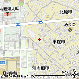 宮崎県宮崎市吉村町平塚甲1814-19周辺の地図