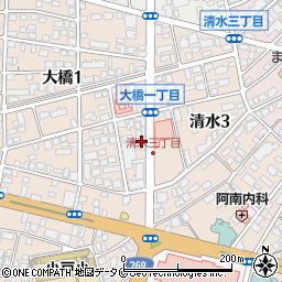 東進衛星予備校宮崎大橋校周辺の地図