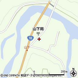 宮崎県宮崎市高岡町内山3298周辺の地図