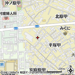 宮崎県宮崎市吉村町平塚甲1814-7周辺の地図