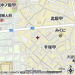 宮崎県宮崎市吉村町平塚甲1814-15周辺の地図