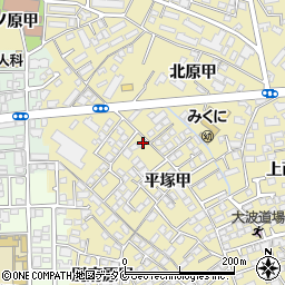 宮崎県宮崎市吉村町平塚甲1861周辺の地図