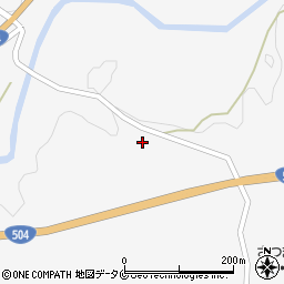 鹿児島県薩摩郡さつま町求名13334周辺の地図