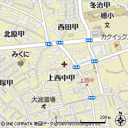 宮崎県宮崎市吉村町上西中甲1383-5周辺の地図