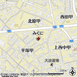 日本バプテスト宮崎キリスト教会周辺の地図