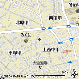 宮崎県宮崎市吉村町上西中甲1387周辺の地図