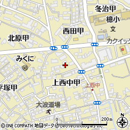 宮崎県宮崎市吉村町上西中甲1383-8周辺の地図