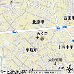 宮崎県宮崎市吉村町平塚甲1883-6周辺の地図