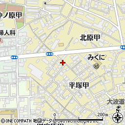 宮崎県宮崎市吉村町平塚甲1814-13周辺の地図