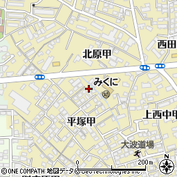 宮崎県宮崎市吉村町平塚甲1882-4周辺の地図