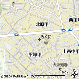 宮崎県宮崎市吉村町平塚甲1882-6周辺の地図