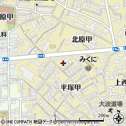 宮崎県宮崎市吉村町平塚甲1879周辺の地図