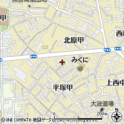 宮崎県宮崎市吉村町平塚甲1880-2周辺の地図