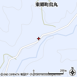 鹿児島県薩摩川内市東郷町鳥丸923-2周辺の地図