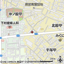宮崎県宮崎市吉村町平塚甲1838周辺の地図