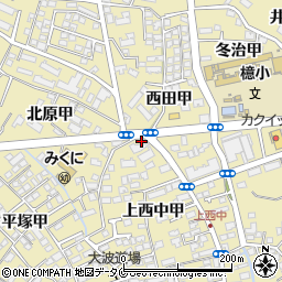 宮崎県宮崎市吉村町上西中甲周辺の地図