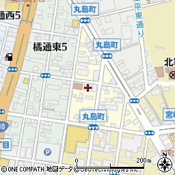 ＪＡ宮崎中央周辺の地図