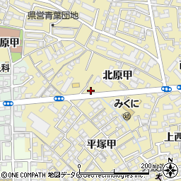 宮崎県宮崎市吉村町平塚甲1876-2周辺の地図