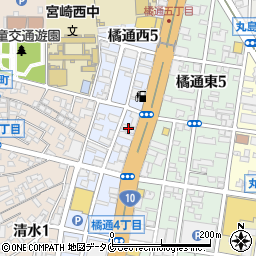 富士火災宮崎ビル周辺の地図