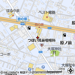 日産サティオ宮崎カーパレス宮崎周辺の地図