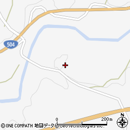 鹿児島県薩摩郡さつま町求名13477周辺の地図