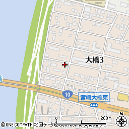 アイスタジオ宮崎流通センター周辺の地図