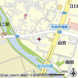あじかん宮崎営業所周辺の地図