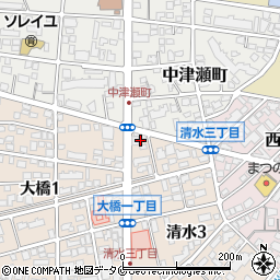 古澤周辺の地図