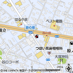 カーコンビニ倶楽部（株）九州エナジー　大塚店周辺の地図