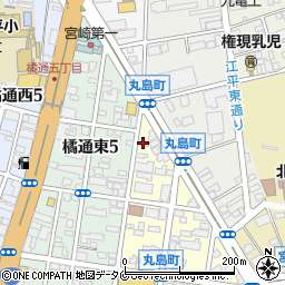 菊永コーポ周辺の地図